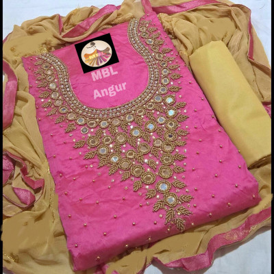 Modal Chanderi Cotton Suit
